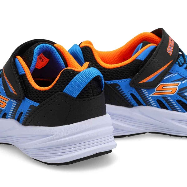 Boys' Microspec Tread Sneaker - Blue/Black/Orange