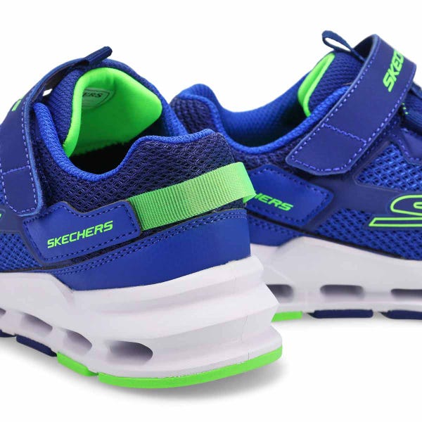 Boys' Glide Step Plus- Flux Blast Sneaker - Blue/L