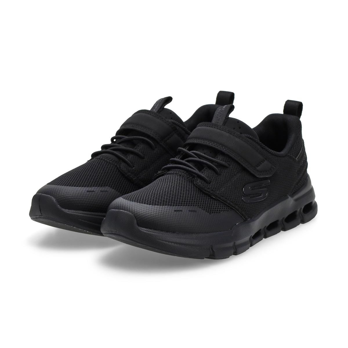 Boys'  Glide Step Flow Sneaker - Black/Black