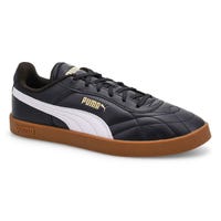 Men's Club II Indoor Lace Up Sneaker - Black/White