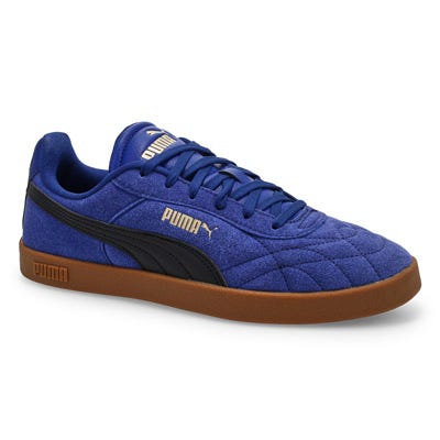 Mns Club II Indoor SD Lace Up Sneaker - Blue Jewel/Black