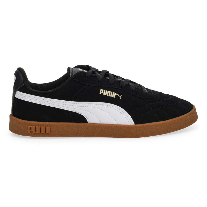 Men's Club II Indoor SD Lace Up Sneaker - Black/Gold Gum
