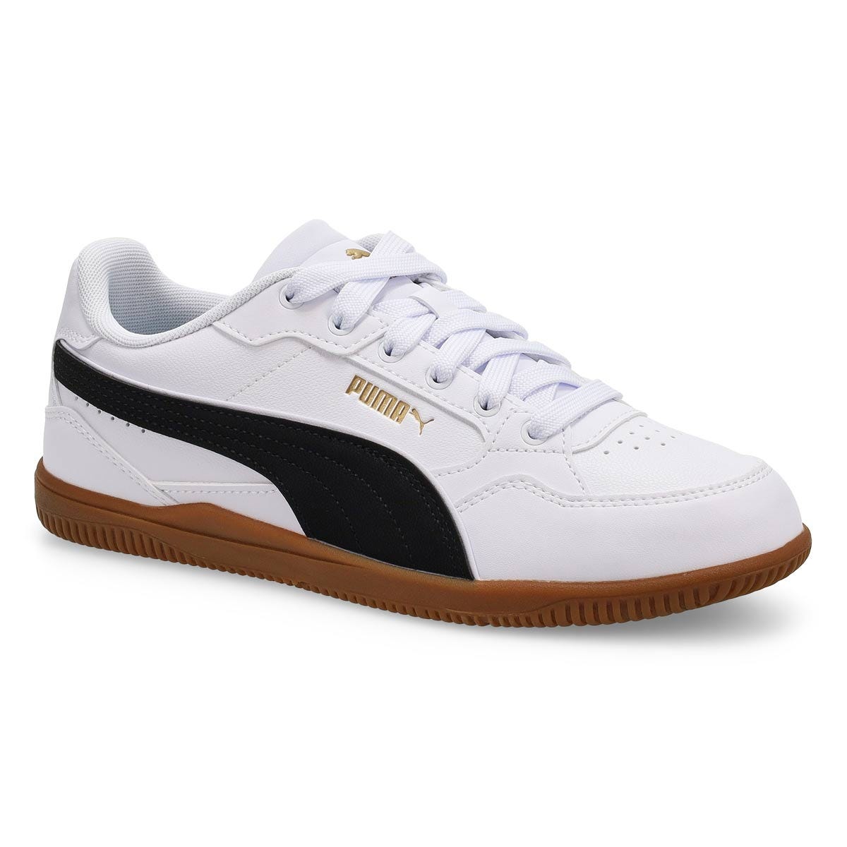 Baskets à lacets K-MODA, blanc/noir/résine, femmes