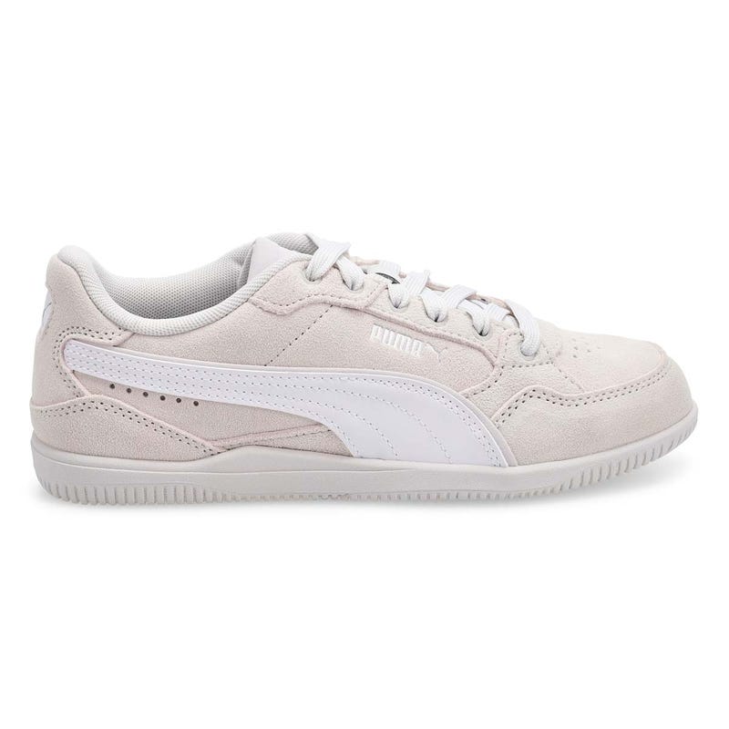 Women's  K-Moda SD Lace Up Sneaker - Feather Gray/White/Silver