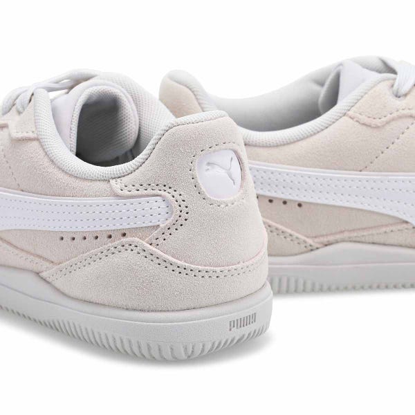 Women's  K-Moda SD Lace Up Sneaker - Feather Gray/White/Silver