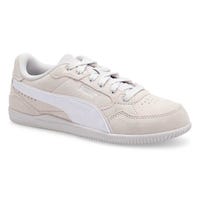 Women's  K-Moda SD Lace Up Sneaker - Feather Gray/White/Silver
