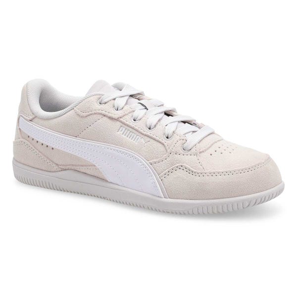 Women's  K-Moda SD Lace Up Sneaker - Feather Gray/White/Silver