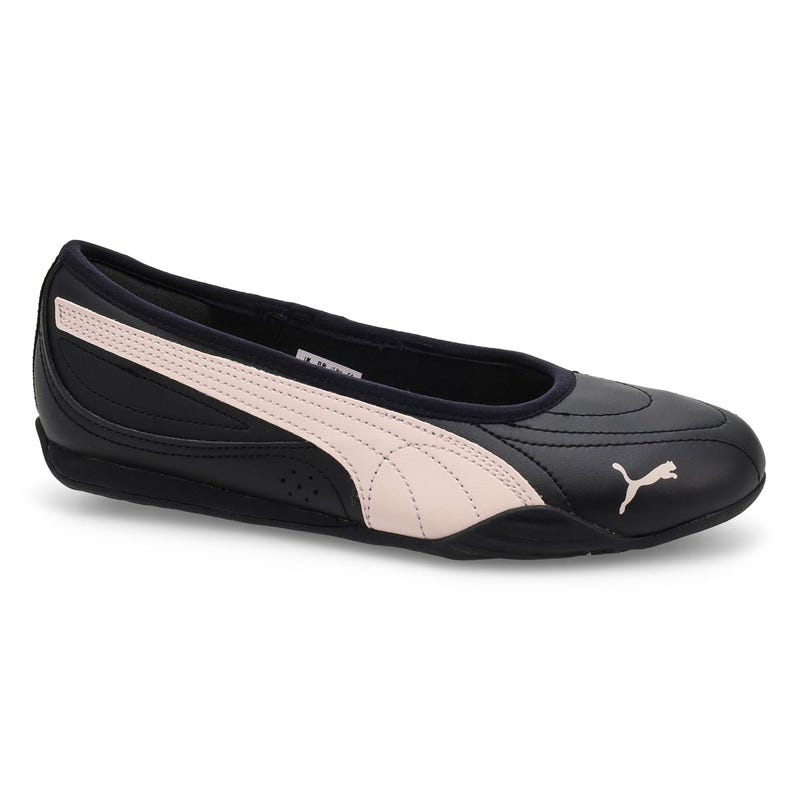 Women's Catch Soleil Ballerina Sneaker - Black/Jasmine Flower