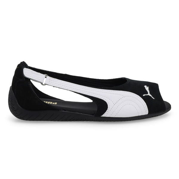 Women's Speedcat Low Profile Sandal - Black/White