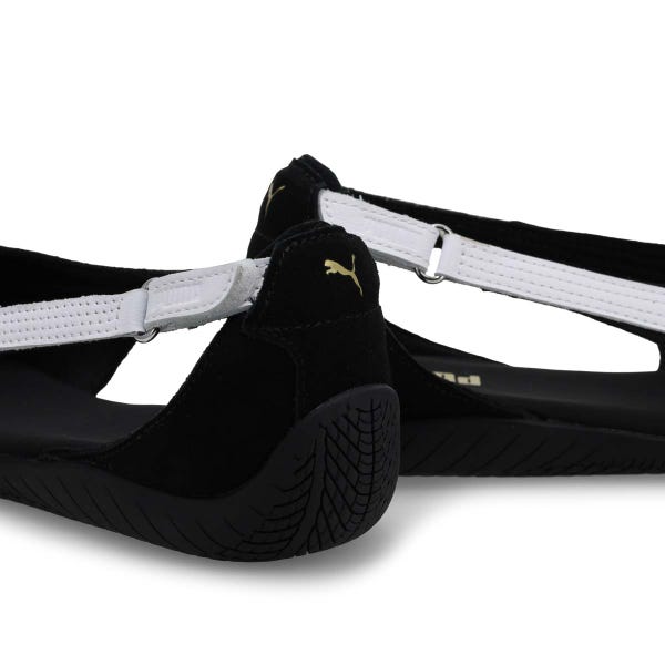 Women's Speedcat Low Profile Sandal - Black/White