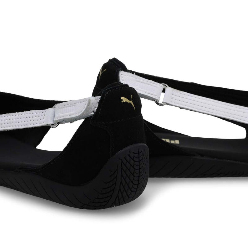 Women's Speedcat Low Profile Sandal - Black/White