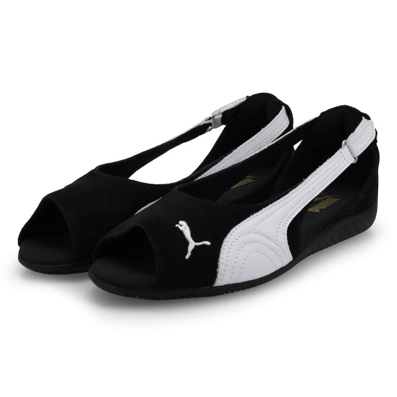 Women's Speedcat Low Profile Sandal - Black/White