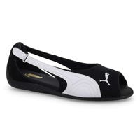 Sandale à profil bas SPEEDCAT SANDAL, noir/blanc, femmes