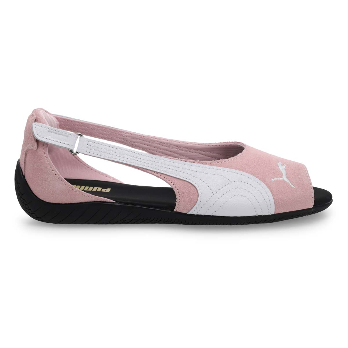 Sandale à profil bas SPEEDCAT SANDAL, rose/blanc/noir, femmes