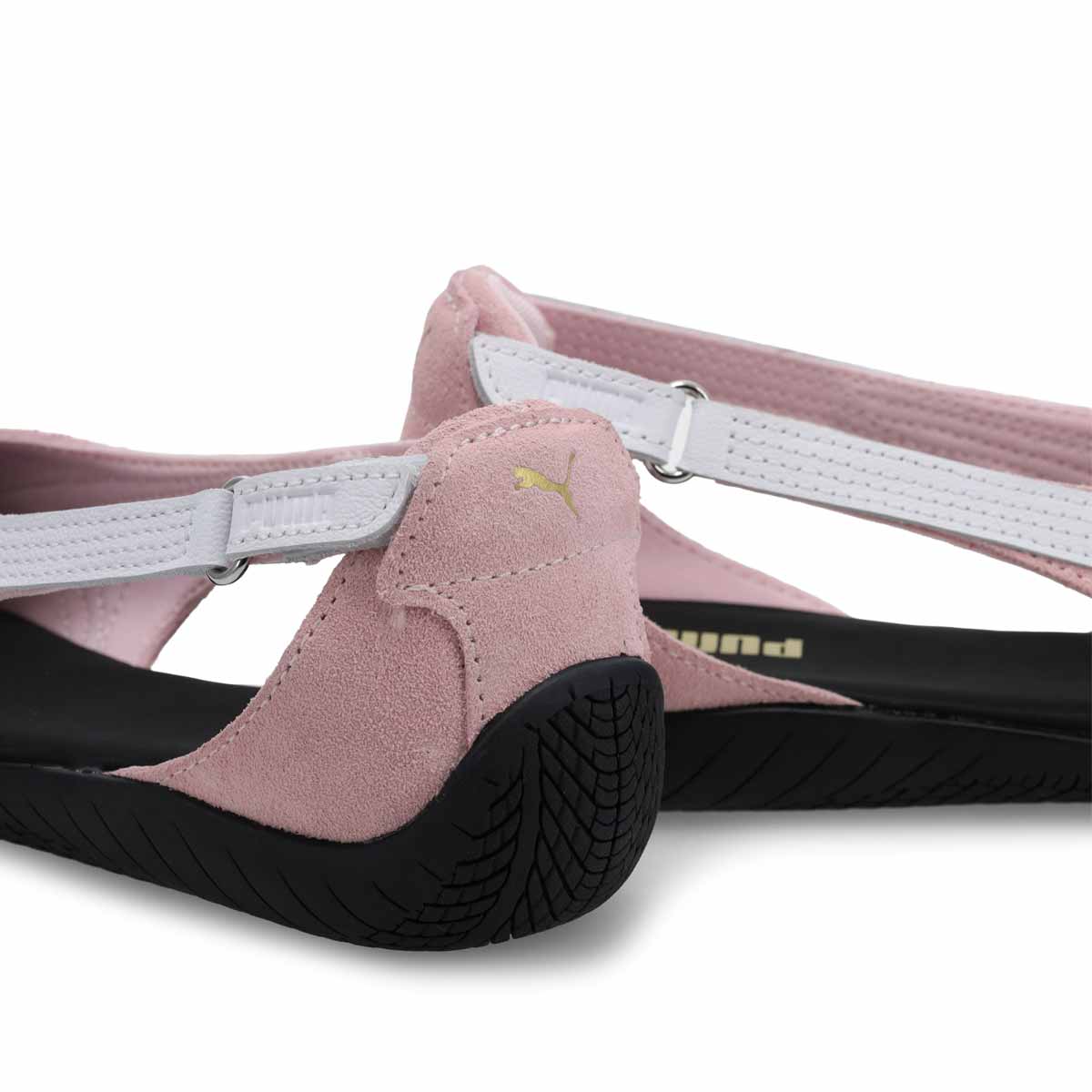 Sandale à profil bas SPEEDCAT SANDAL, rose/blanc/noir, femmes