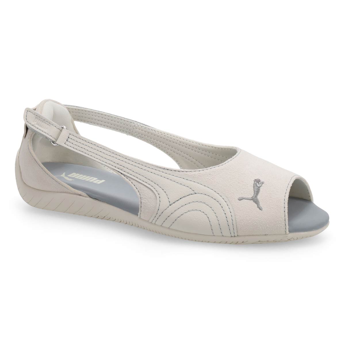 Sandale à profil bas SPEEDCAT SANDAL, blanc chaud/gris moyen froid, femmes