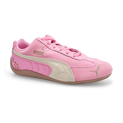 Grls Speedcat Eternal Bloom Low Profile Sneaker - Vapor Grey/Jasmine