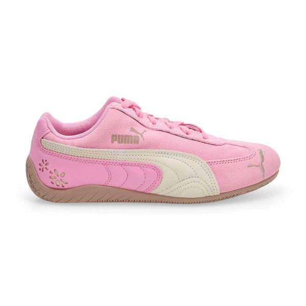 Girls' Speedcat Eternal Bloom Low Profile Sneaker - Vapor Grey/Jasmine