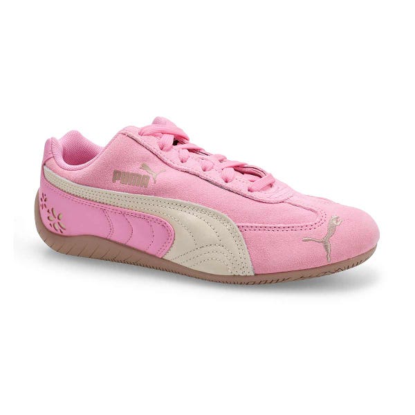 Girls' Speedcat Eternal Bloom Low Profile Sneaker - Vapor Grey/Jasmine