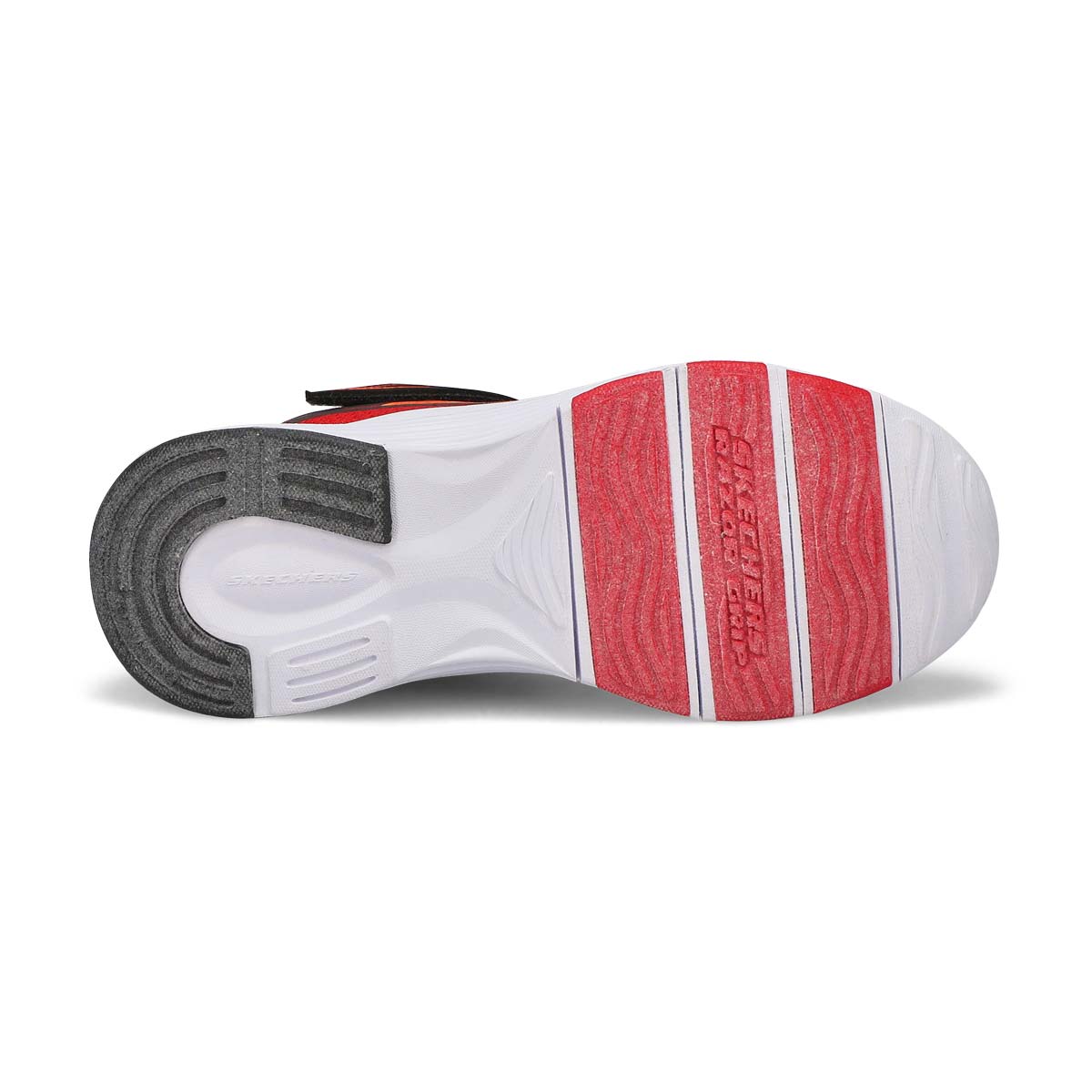 Baskets RAZOR GRIP, noir/rouge, garçons