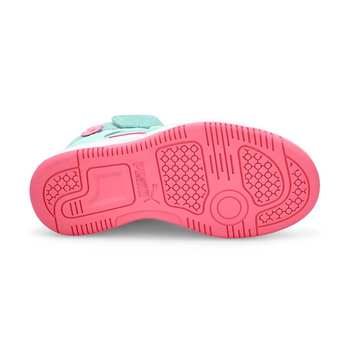 Girls'  Rebound Layup SL Graciela Cactus High Top Sneaker - Mint/White Mint Melt