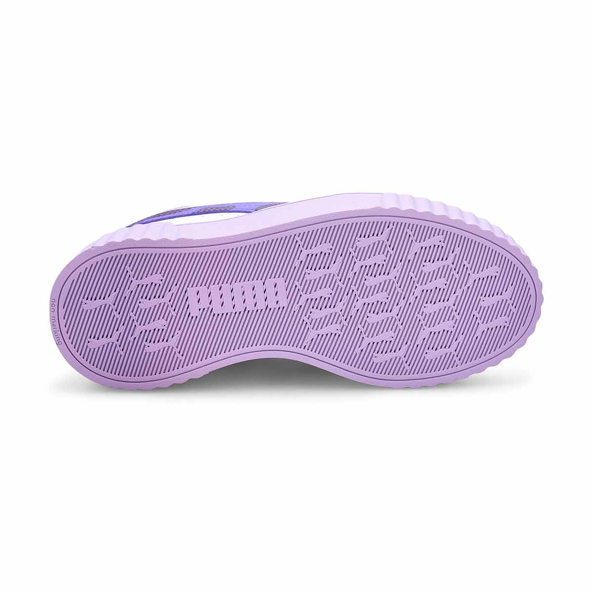 Girls'  Carina 3.0 Ingred Purple Cow Lace Up Sneaker - Lilac Frost/Dark Amethyst/Vivid Violet