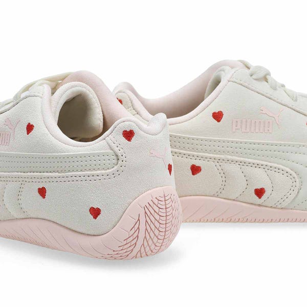Girls'  Speedcat Amor Low Profile Sneaker - Vapor Grey/Jasmine