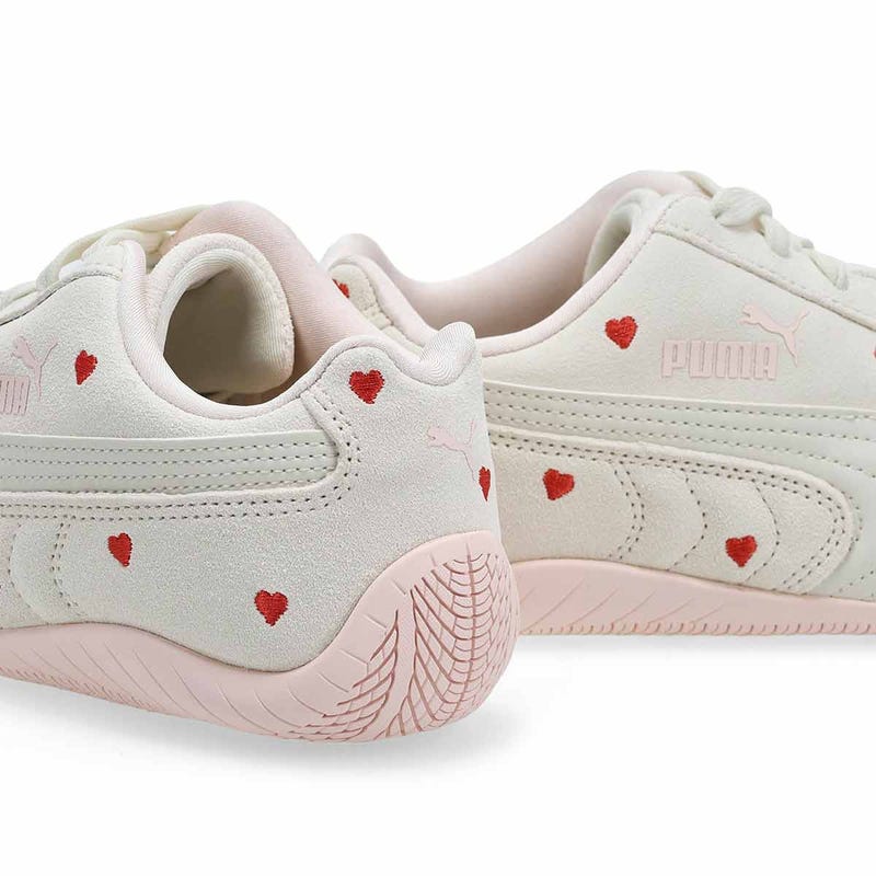 Girls'  Speedcat Amor Low Profile Sneaker - Vapor Grey/Jasmine
