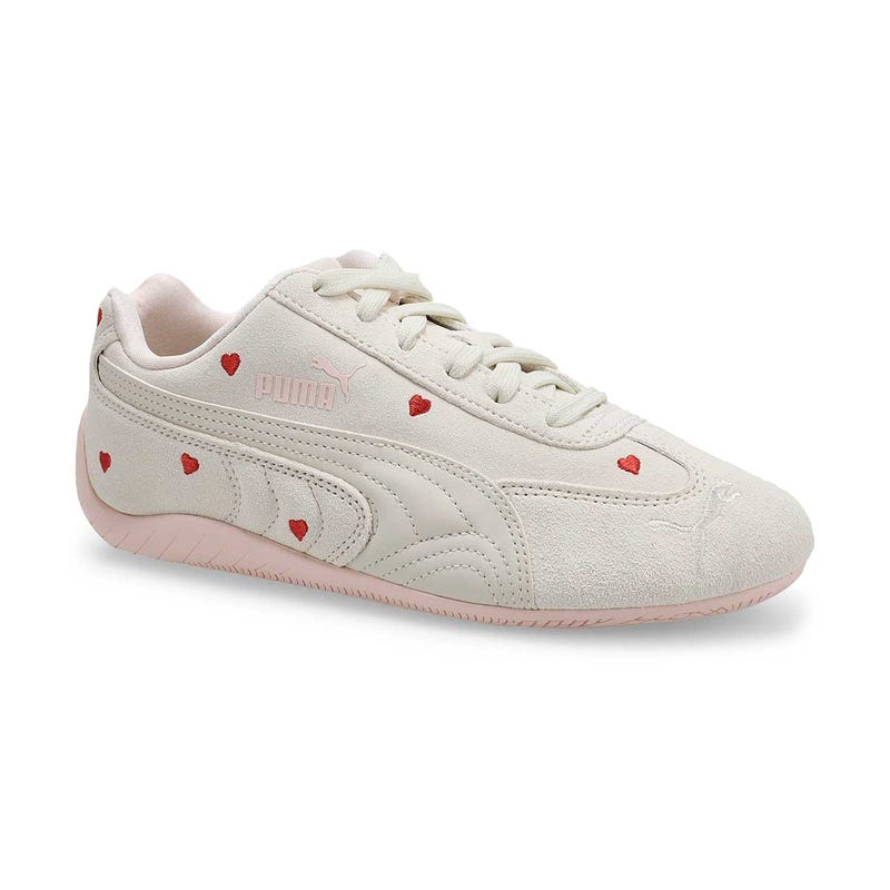 Girls'  Speedcat Amor Low Profile Sneaker - Vapor Grey/Jasmine