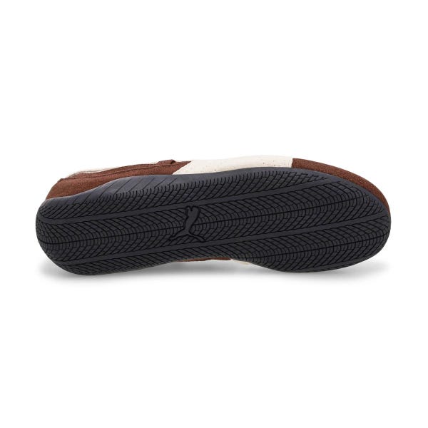 Ballerine profil bas Speedcat SD pour filles - Brun châtaigne/Blanc chaud