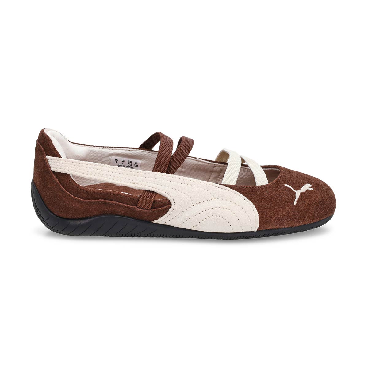 Ballerine profil bas SPEEDCAT SD, reflets roses/
