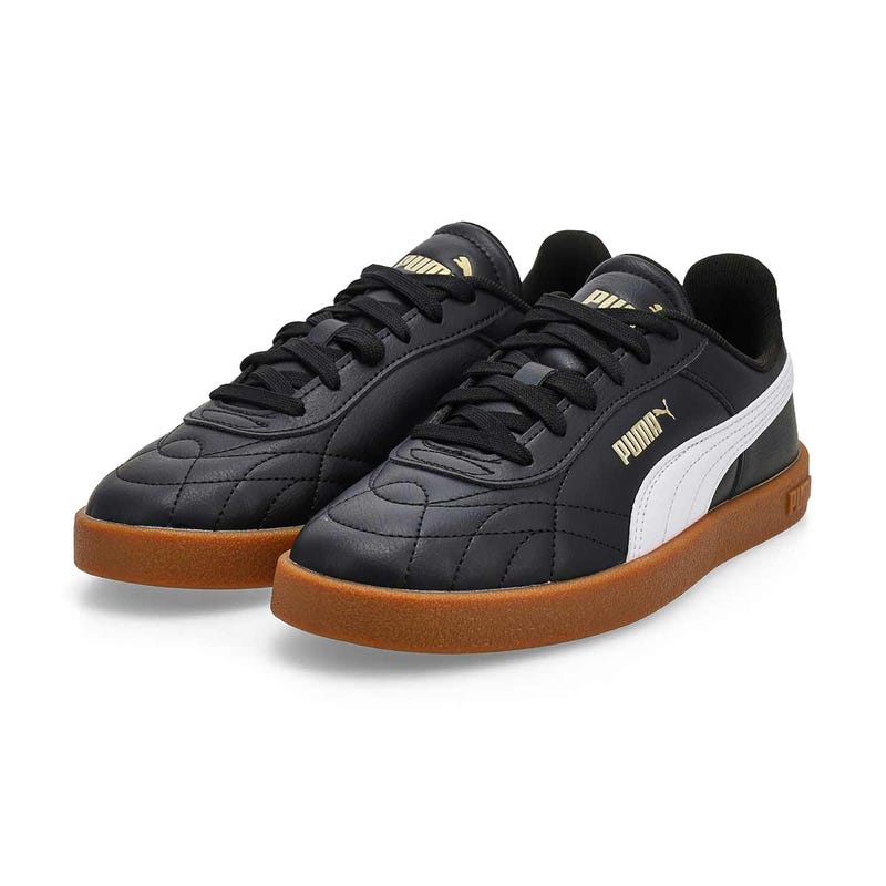Kids' Club II Indoor Sneaker - Black/White