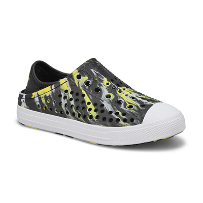 Bys Guzman Steps Solar Surge Sneaker - Black/Yellow