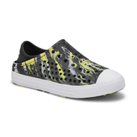 Boys' Guzman Steps Solar Surge Sneaker - Black/Yellow