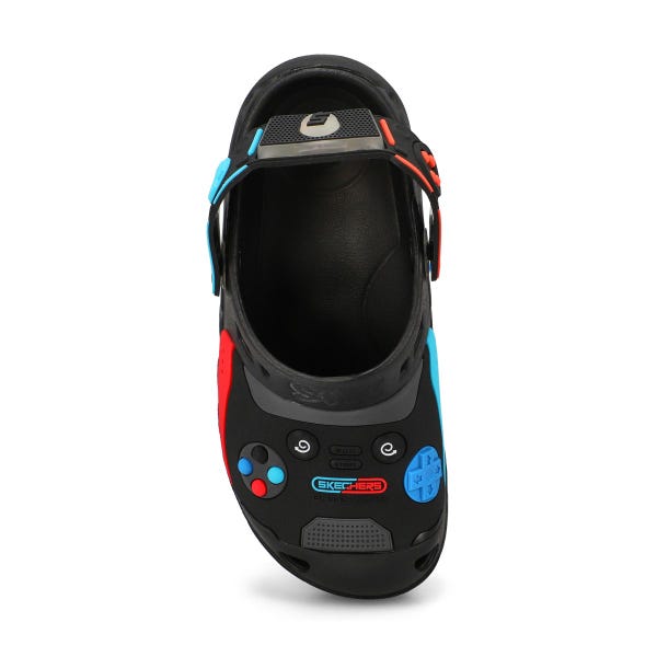 Boys'  Foamies: Zaggle - Hydo-Pointz Clog - Black/Multi