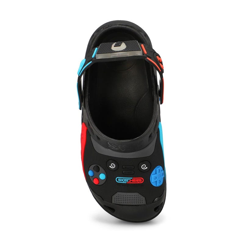 Boys'  Foamies: Zaggle - Hydo-Pointz Clog - Black/Multi