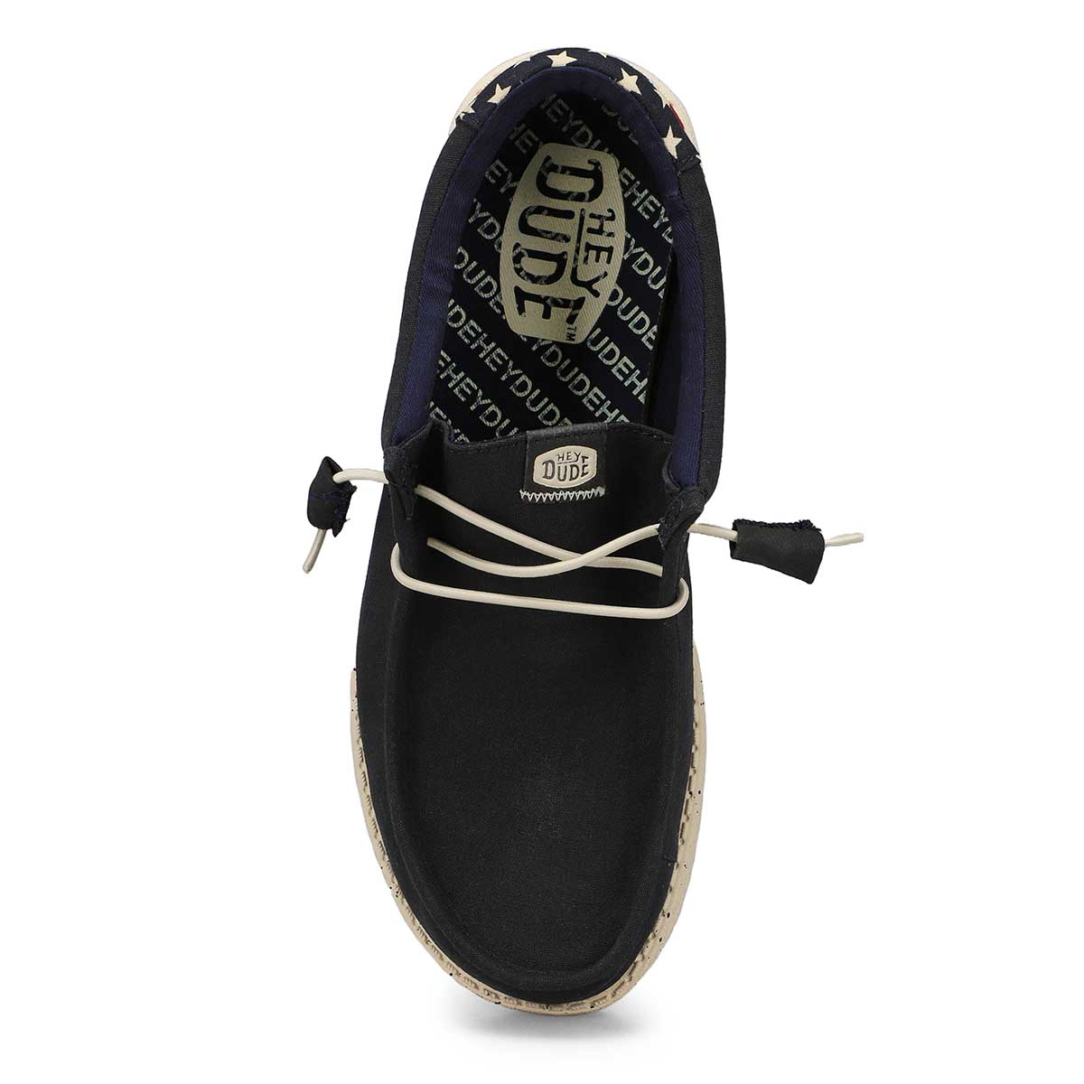 Men's Wally Americana Casual Shoe - Navy/White