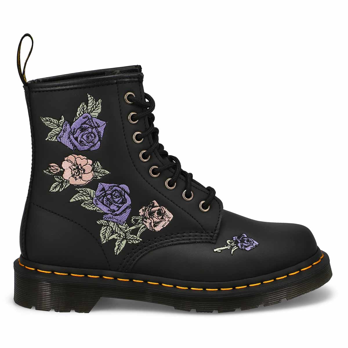 Botte à 8 œillets 1460 VONDA, noir, femmes