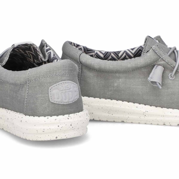 Flâneur décontracté WALLY STRETCH CANVAS, gris cla