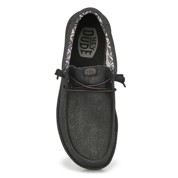 Flâneur décontracté WALLY STRETCH CANVAS, noir/noi