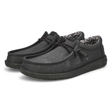 Flâneur décontracté WALLY STRETCH CANVAS, noir/noi
