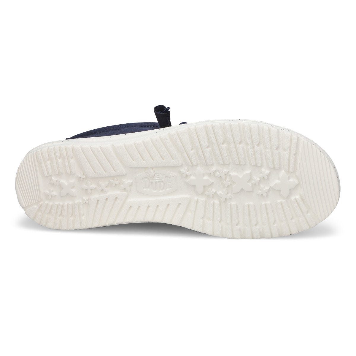 Men's Wally Stretch Canvas Casual Shoe -  Navy