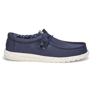 Flâneur décontracté WALLY STRETCH CANVAS, marine, 
