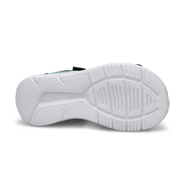 Boys'  Microspec-Splash Sandal - Black/Lime