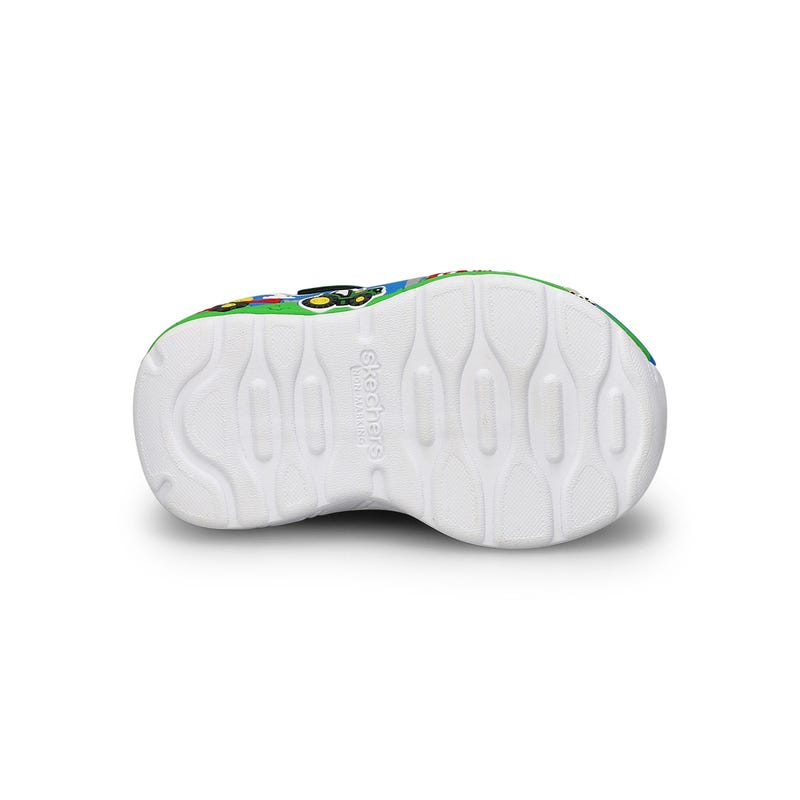 Baskets JOHN DEERE PLAY SCENE - BARN-SQUAD, vert/noir, bébés