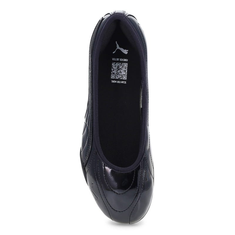 Ballerine femme Catch Soleil Chic - Noir/Blanc