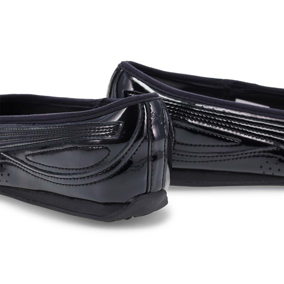 Ballerine femme Catch Soleil Chic - Noir/Blanc