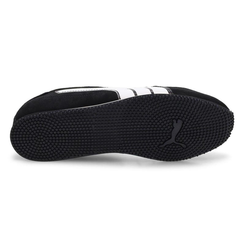 Men's ST Track Lace Up Sneaker - Black/White