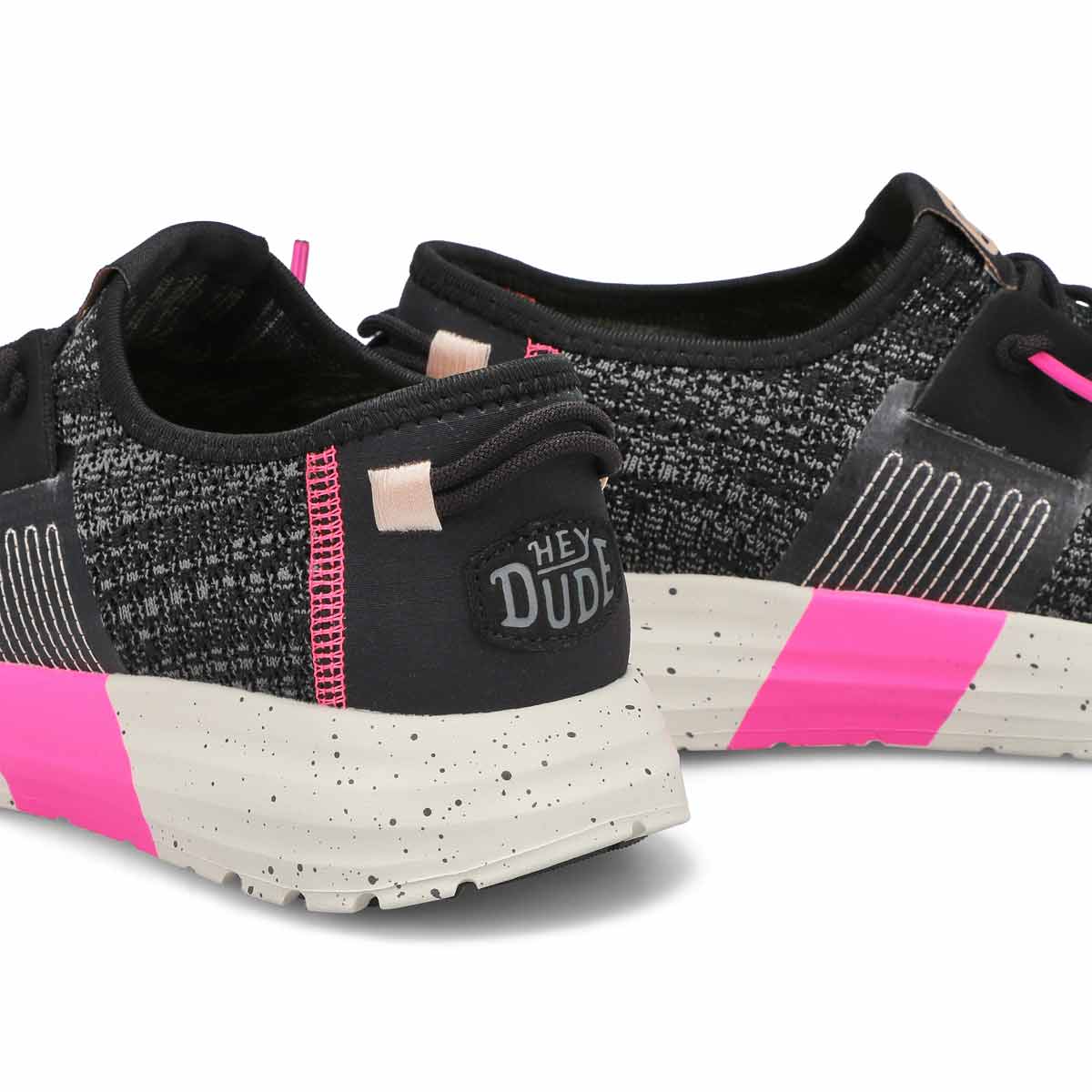 Ladies Sirocco W Sport Stripe Sneaker - Black