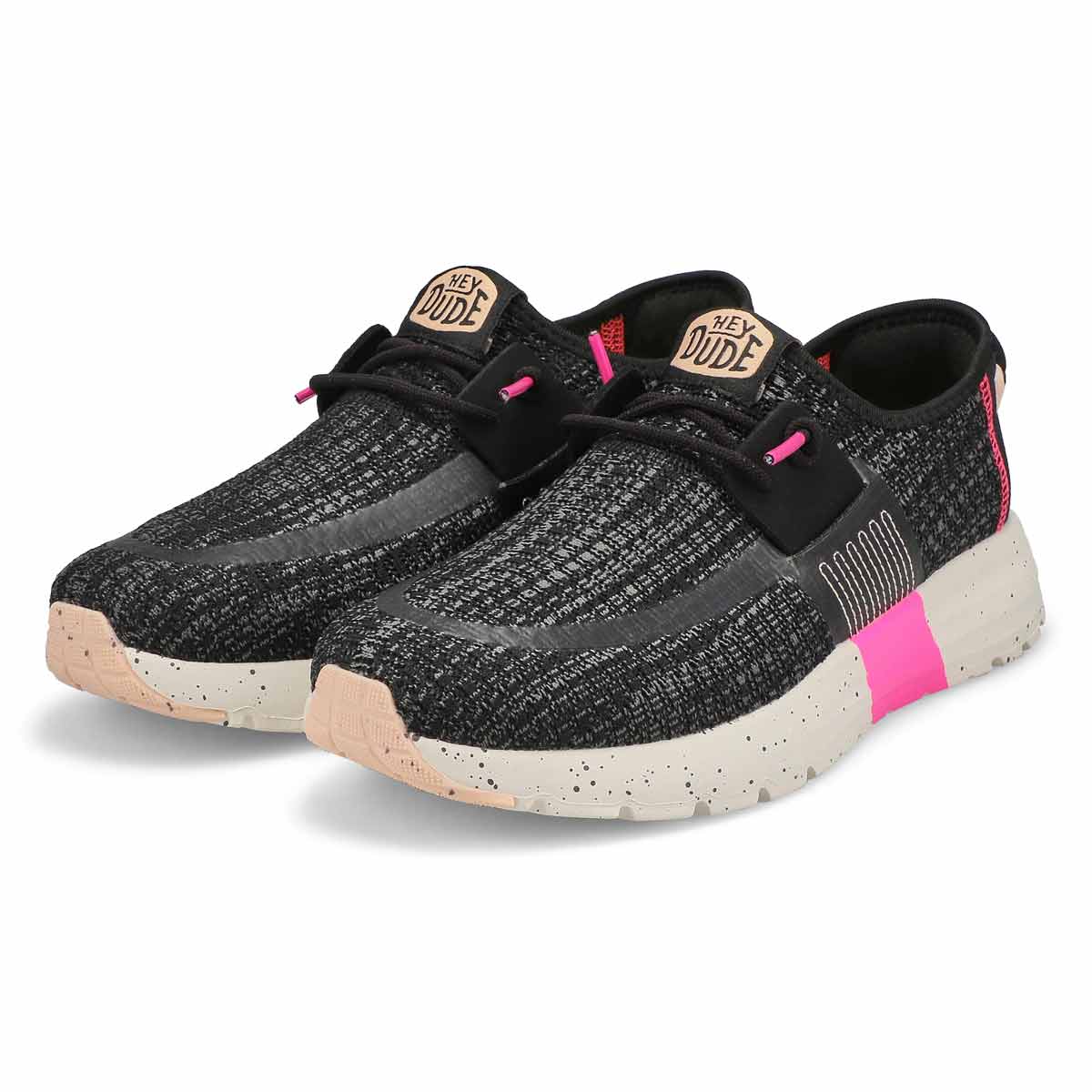 Ladies Sirocco W Sport Stripe Sneaker - Black